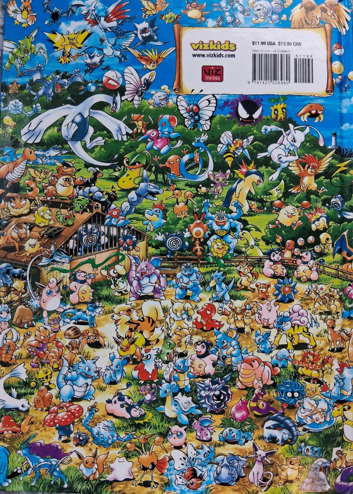 Pair of “Let’s Find Pokemon!” Hardcover GOLD & SILVER / SPECIAL COMPLETE EDITION