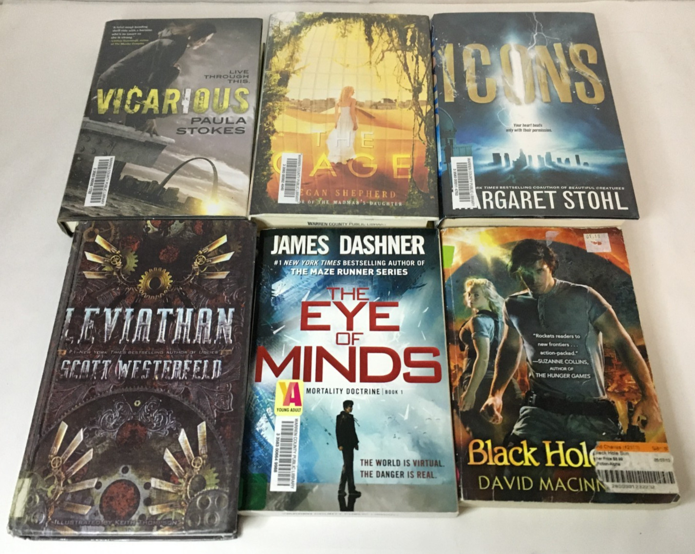 Lot of 18 Dystopian Sci-Fi & Fantasy YA Fiction Books – #1’s + – READY TO READ