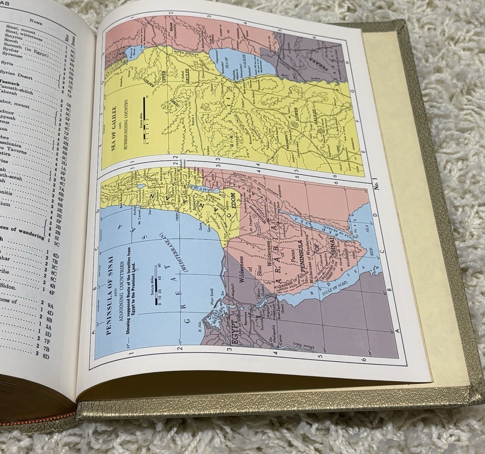 1964 XL Family Vintage Holy Bible 20th Century Gold Color Red Letter KJV
