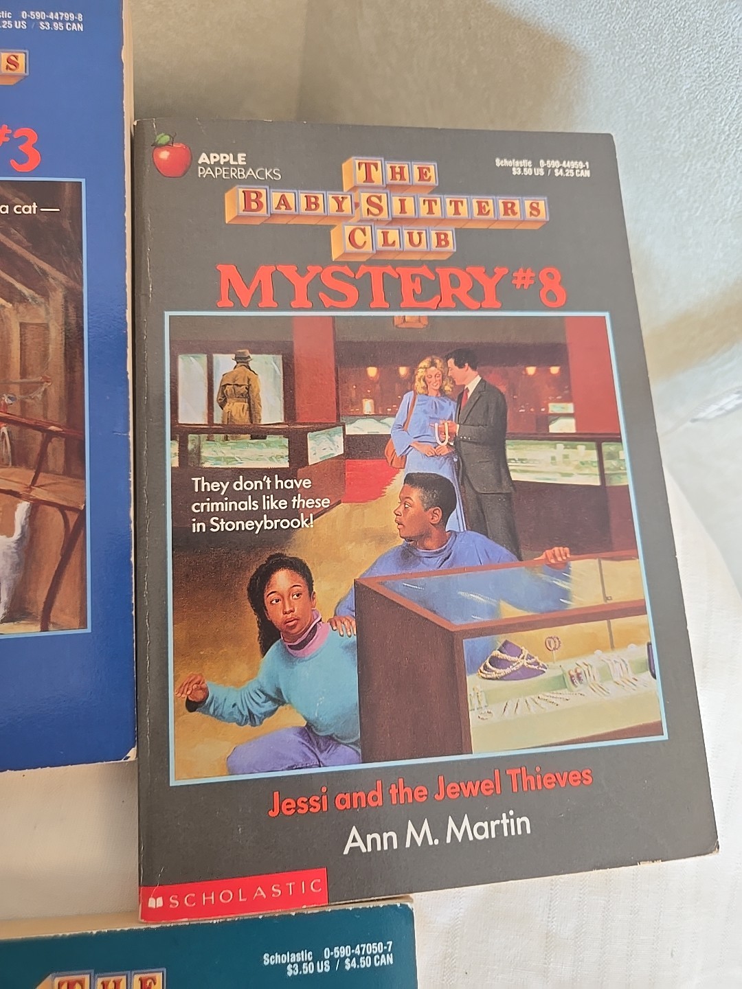 The Babysitters Club Books 2 3 8 10 12 GUC Lot Of 5 Mystery Action Apple