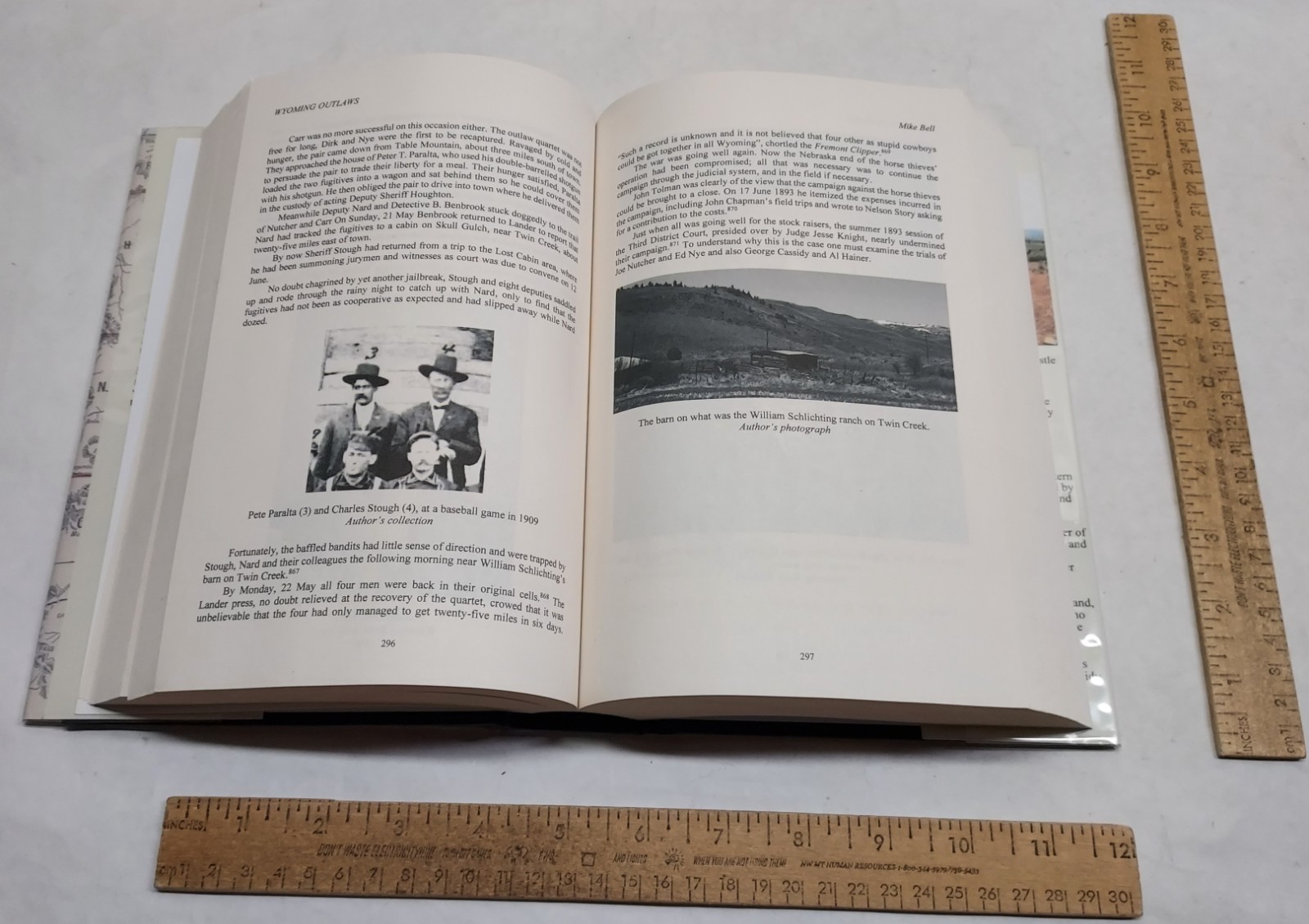 WYOMING OUTLAWS – Butch Cassidy in Wyoming 1889-1896 – Mike Bell – hb BOOK w/dj