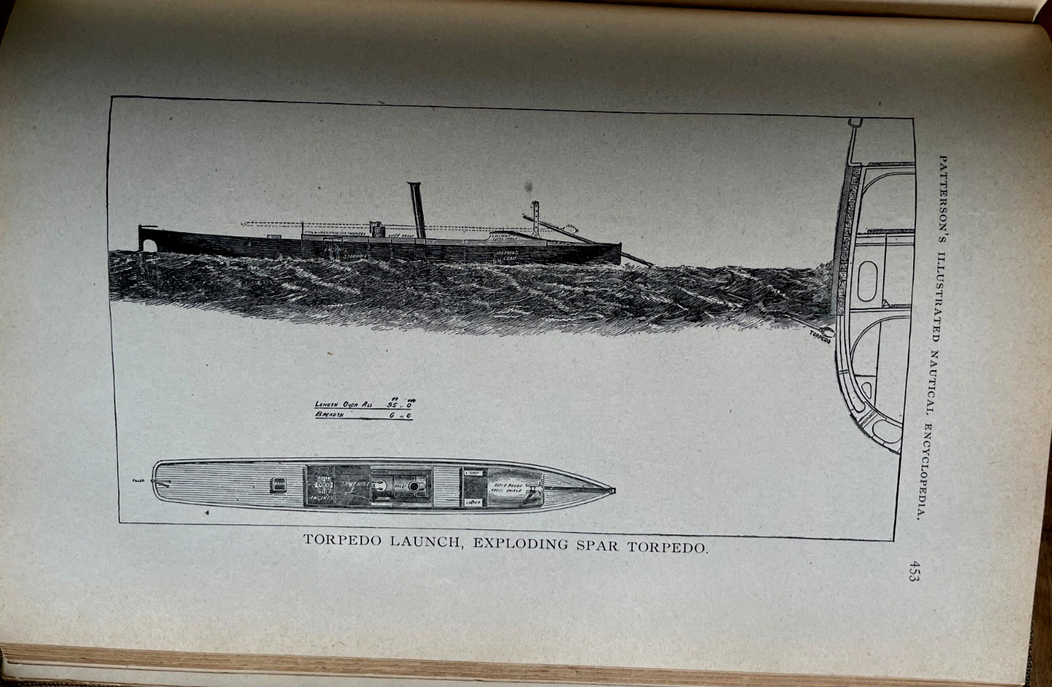 Patterson’s Nautical Encyclopedia by Capt. Howard Patterson, 1901. weapons incl.