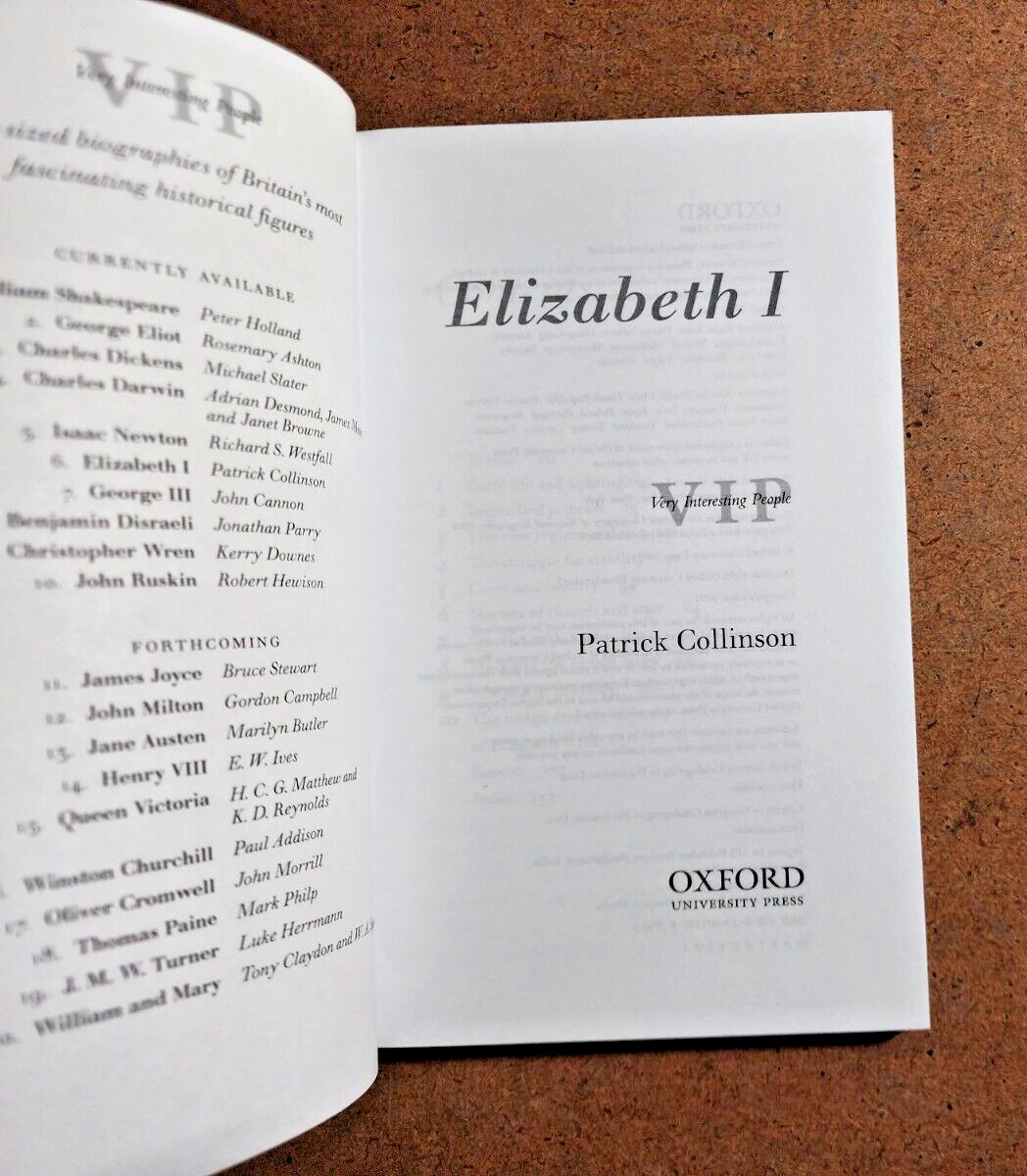 OXFORD UNIVERSITY PRESS – VERY INTERESTING PEOPLE Series x3 Books, HENRY, ELIZAB