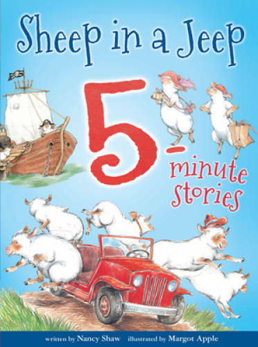 Sheep in a Jeep 5-Minute Stories – Hardcover By Shaw, Nancy E. – GOOD