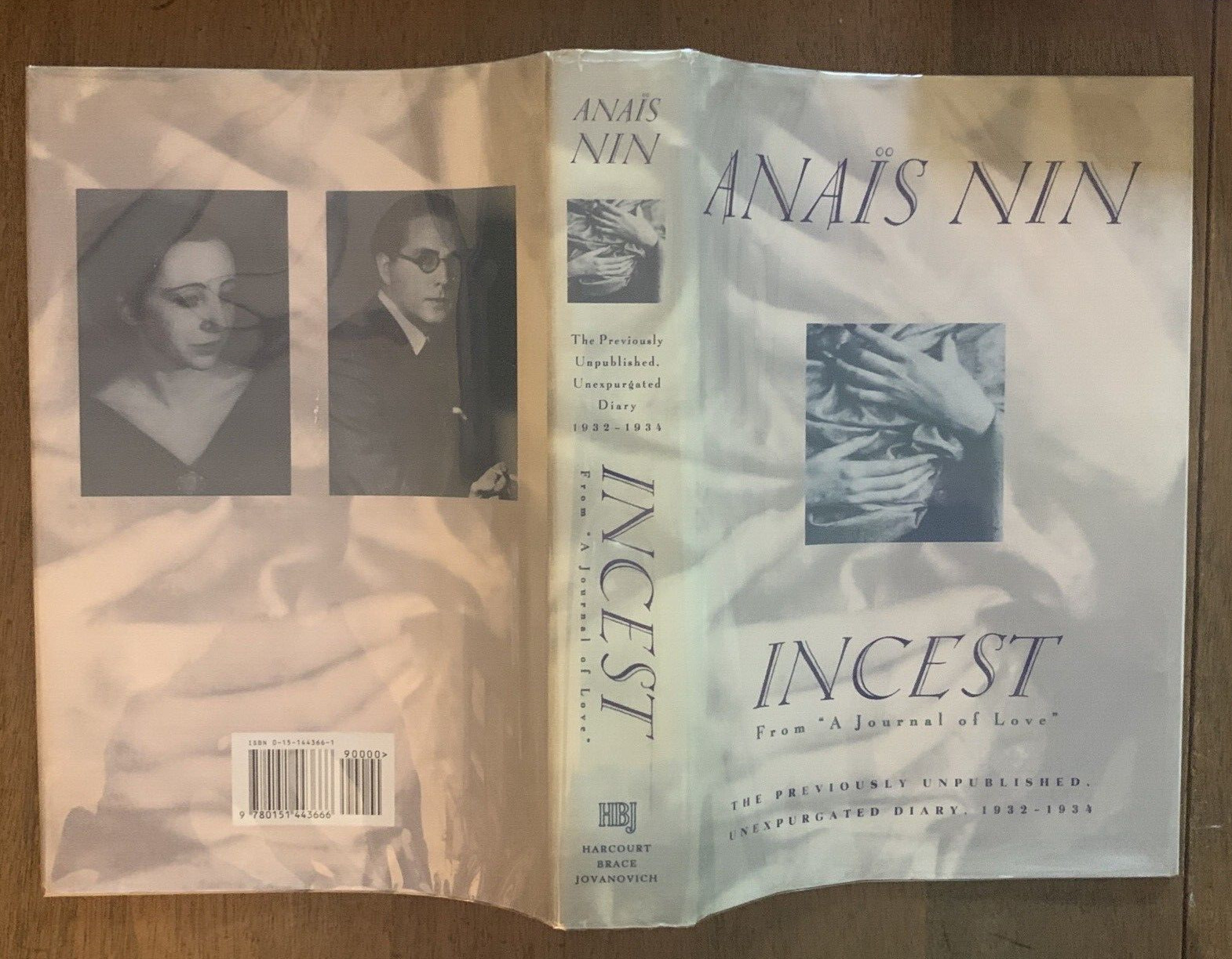 Incest From a Journal of Love The Unexpurgated Diary of Anais Nin, 1932-1934 1st