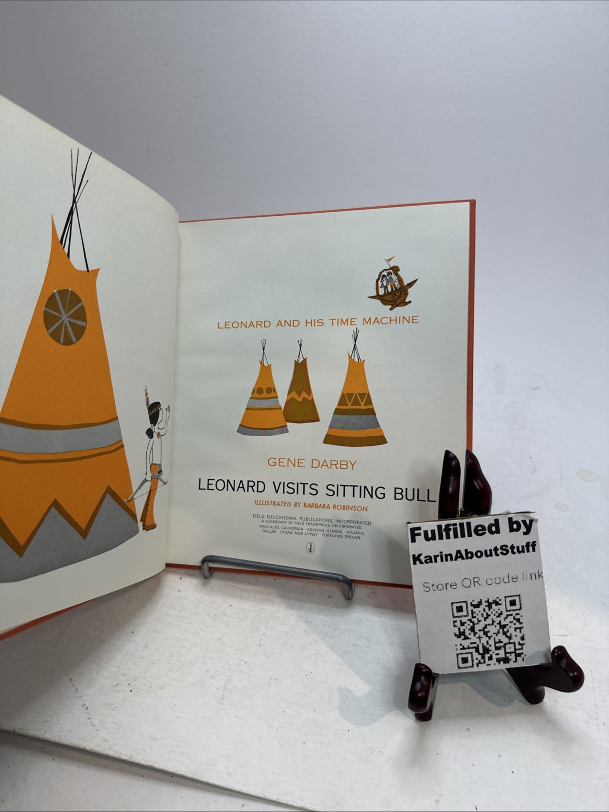 Leonard Visits Goes Lot of 5 Childrens Olympics Space Ocean HC 1960’s Gene Darby