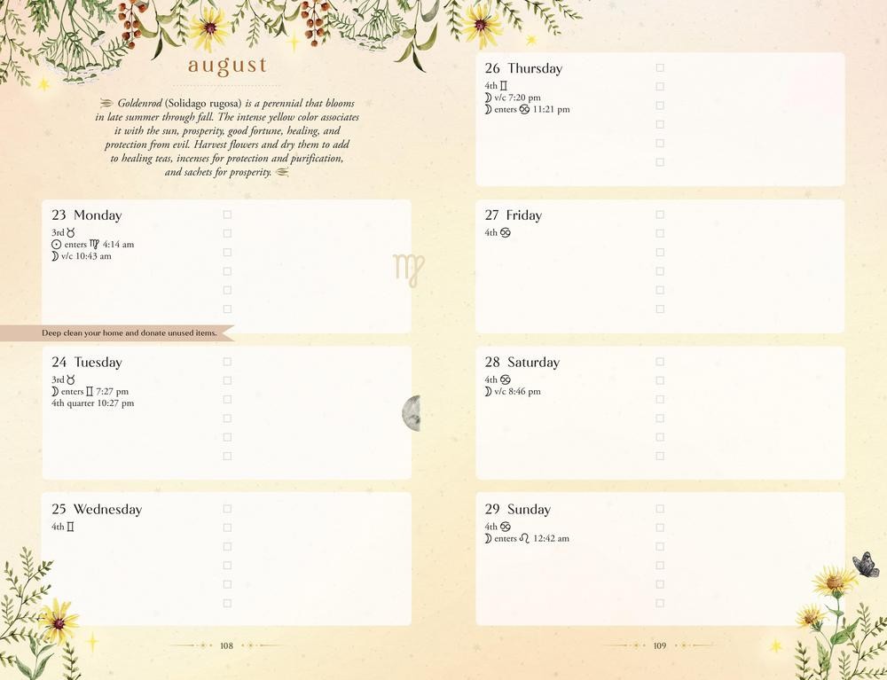 Llewellyn’s 2027 Herbal Enchantment Planner – A Green Guide To Plant Magic!