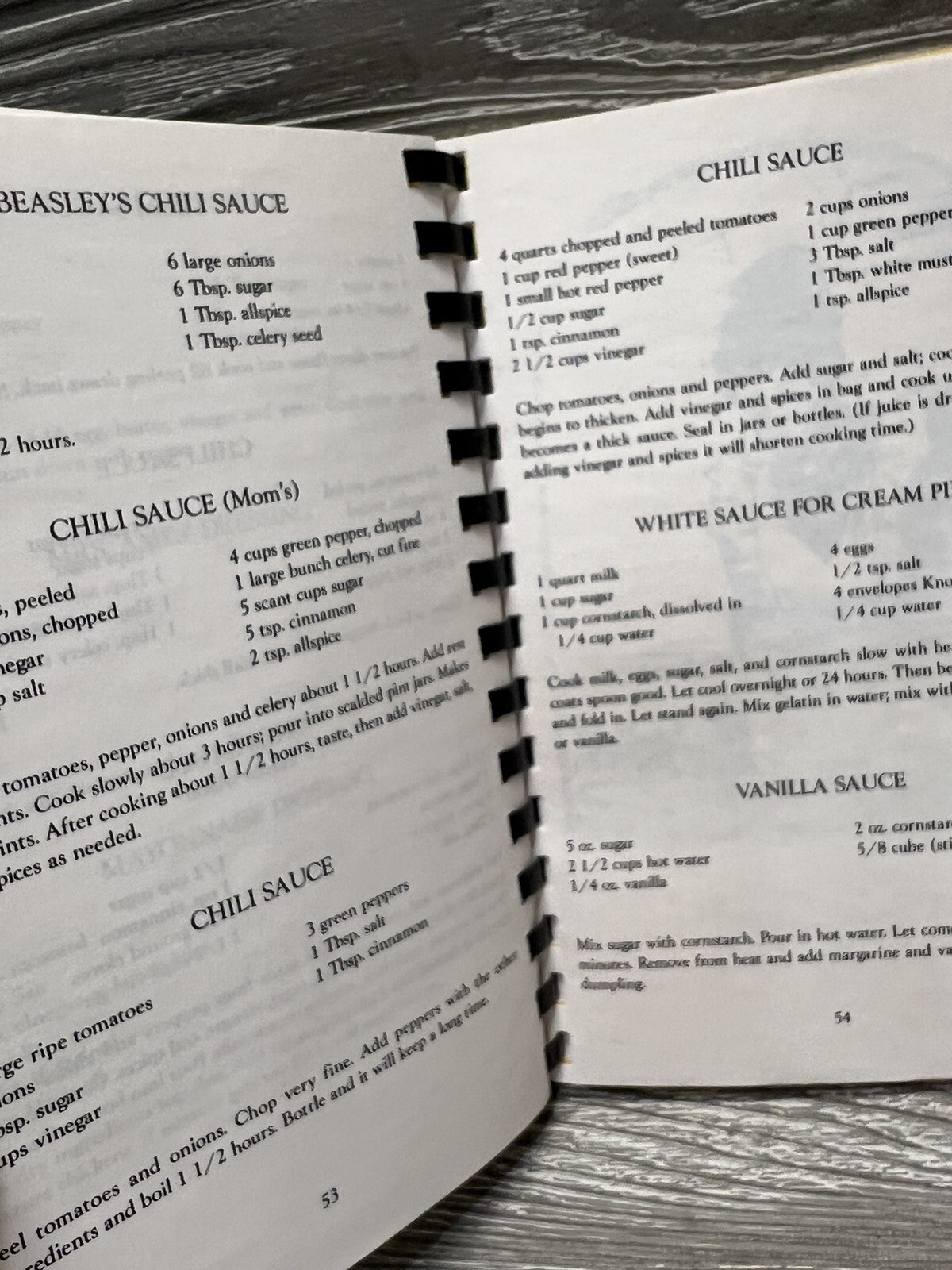 Kitchens Of Yesterday Vintage 1997 Cookbook Softcover Spiral Binding 231 Pages