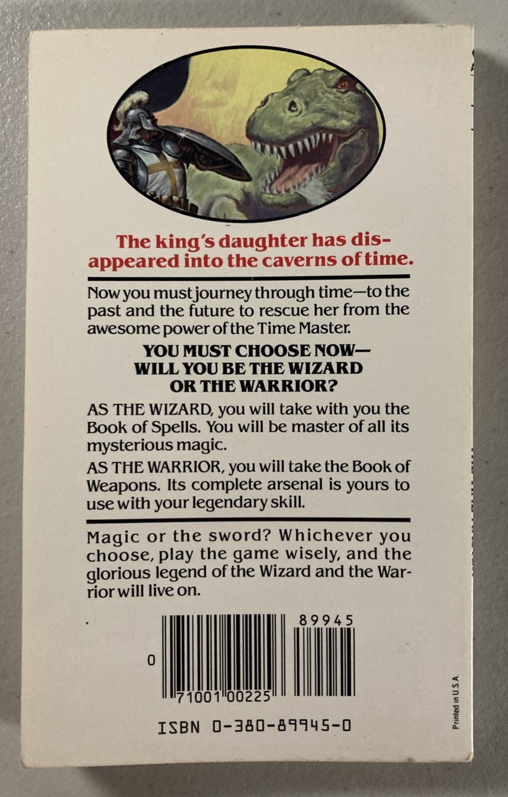 Wizards, Warriors, and You, Book 8 by Lynn Beach (Book, 1985) • Role Playing