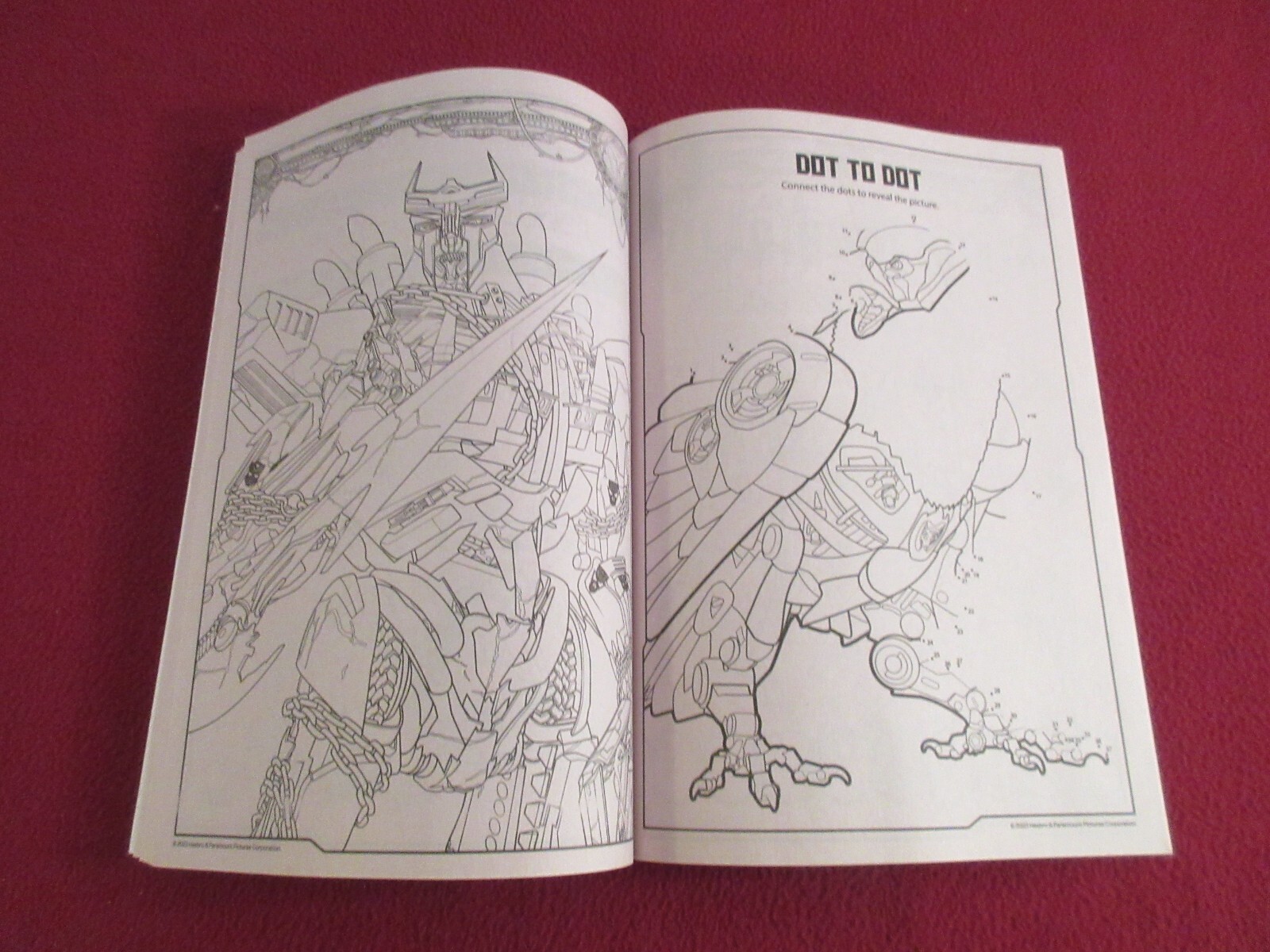 Transformers Rise of the Beasts Jumbo Coloring & Activity Book – 80 Pages
