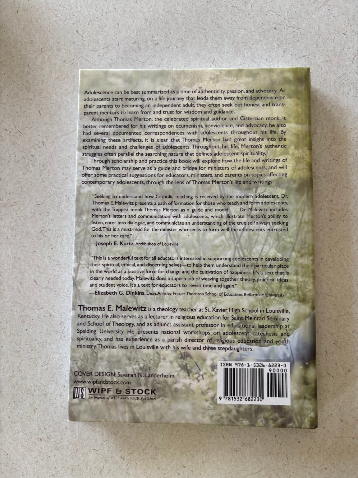 Authenticity, Passion, Advocacy Malewitz 2020 Spirituality Thomas Merton Wipf