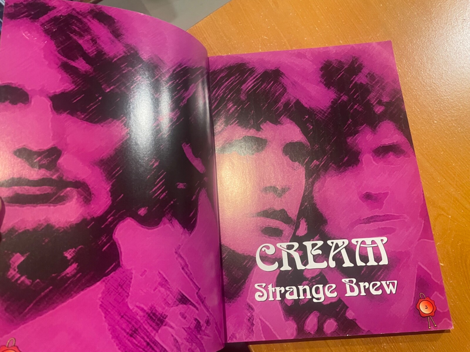 Cream: Strange Brew by Chris Welch, 1994 Near Fine trade paperback, Castle Comm.