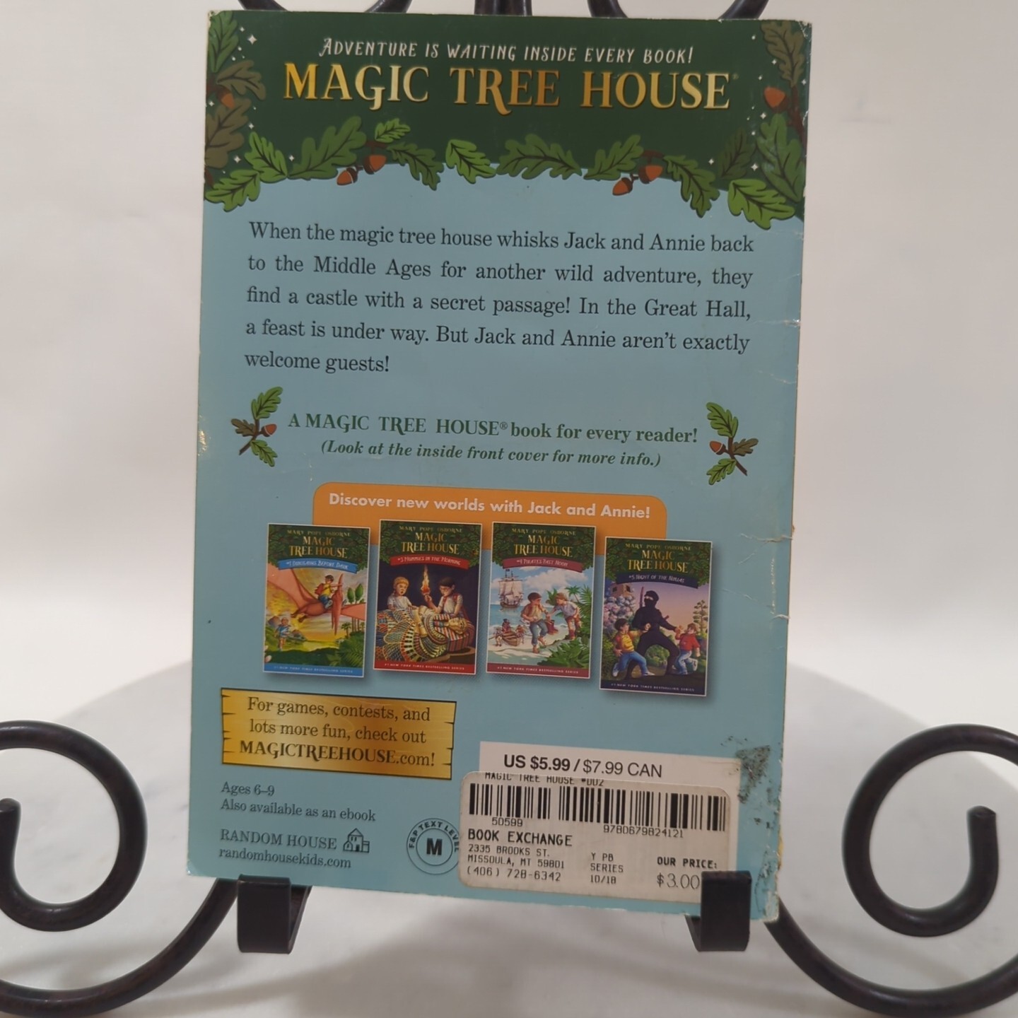 Lot of 8 The MAGIC TREE HOUSE Series Mary Pope Osborne Scholastic