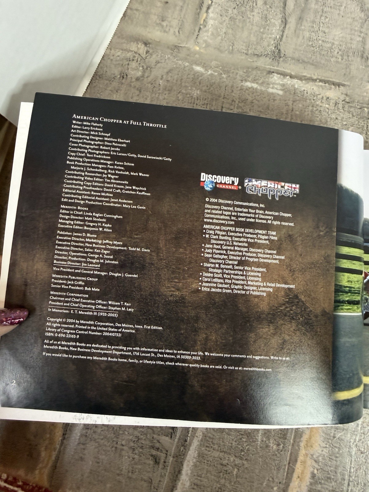 American Chopper at Full Throttle by Larry Erickson and Mike Flaherty (2004,…