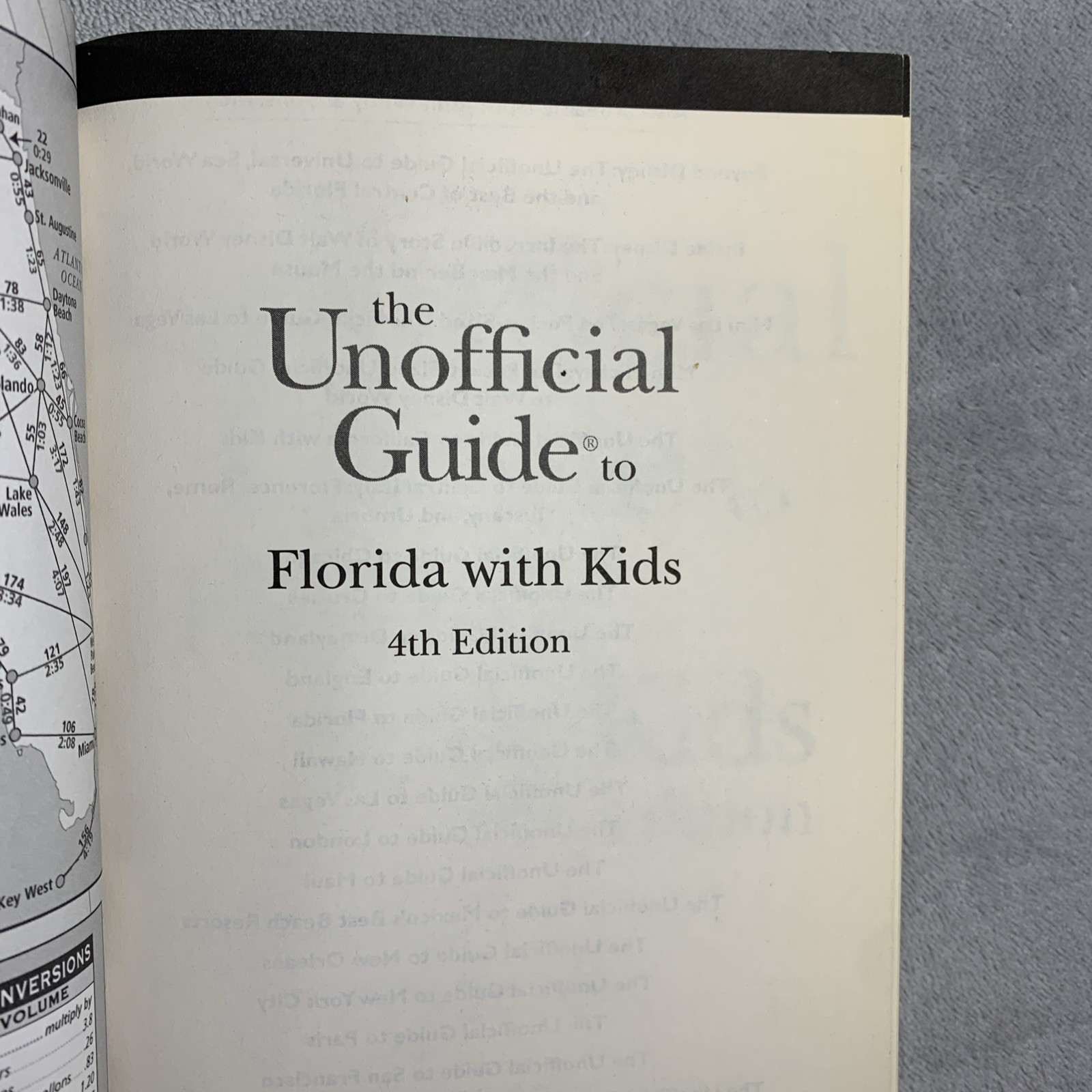 The Unofficial Guide to Florida with Kids Paperback Pam Brandon