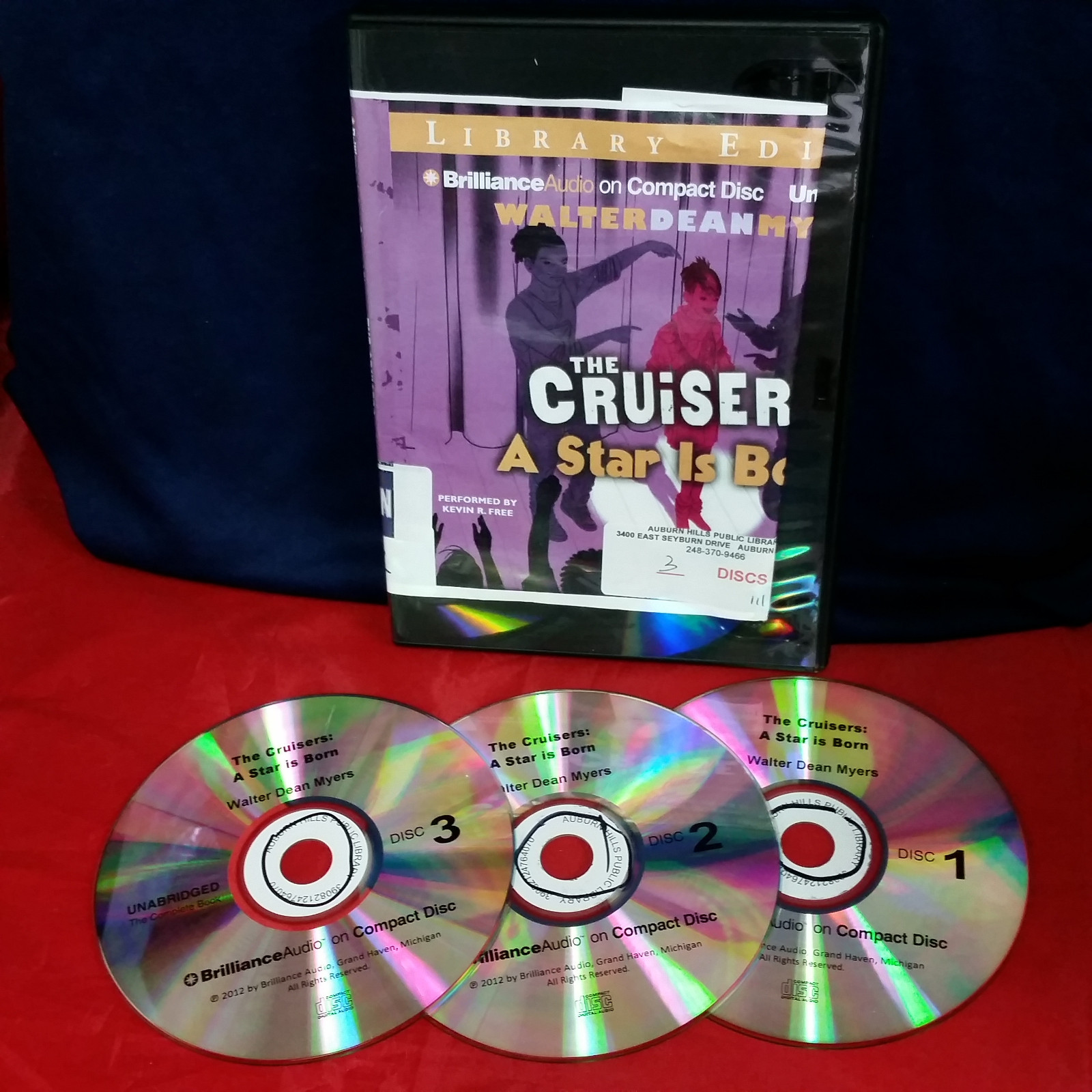 A Star is Born (The Cruisers Series) Audio CD Audiobook Unabridged 3 Disc Set