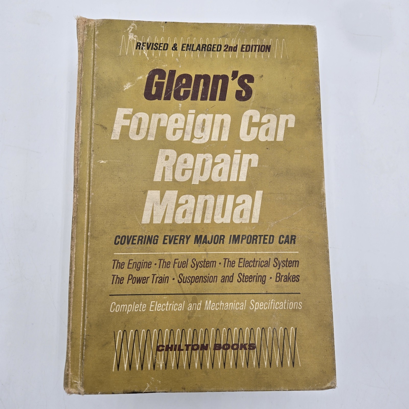Glenn’s Foreign Car Repair Manual – Chilton Books – Hardcover 1,280 Pages