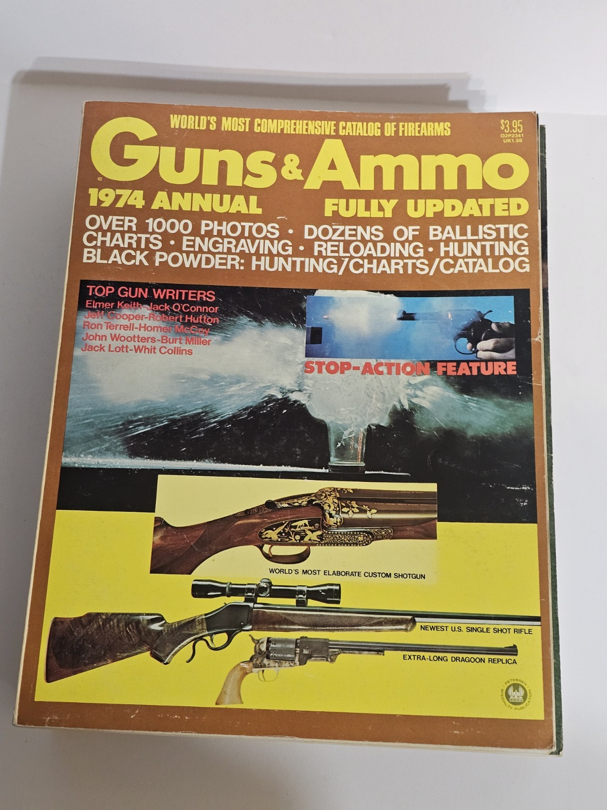 Vintage Lot of 11 Guns & Ammo Annuals, Guns Illustrated Journals and More.