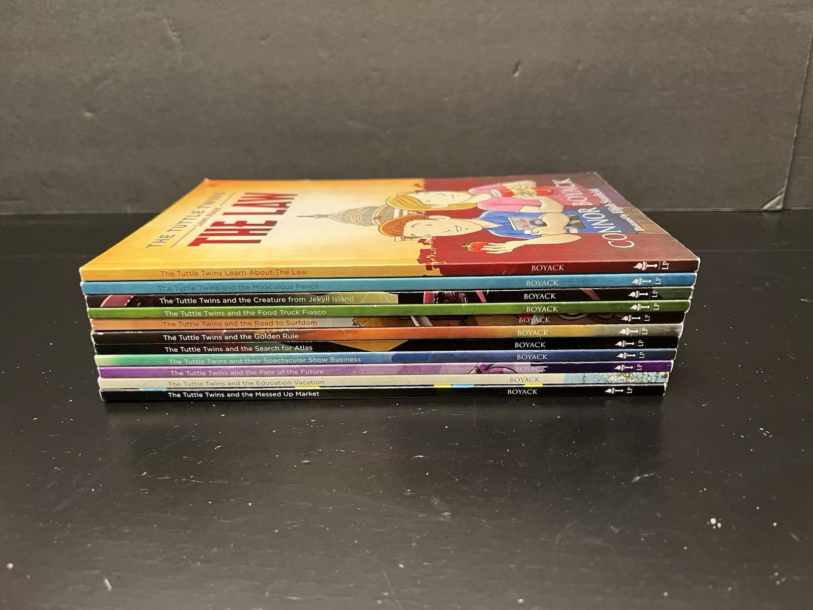 Tuttle Twins Books #1-11 Connor Boyack Libertarian Economics Kids Young Readers