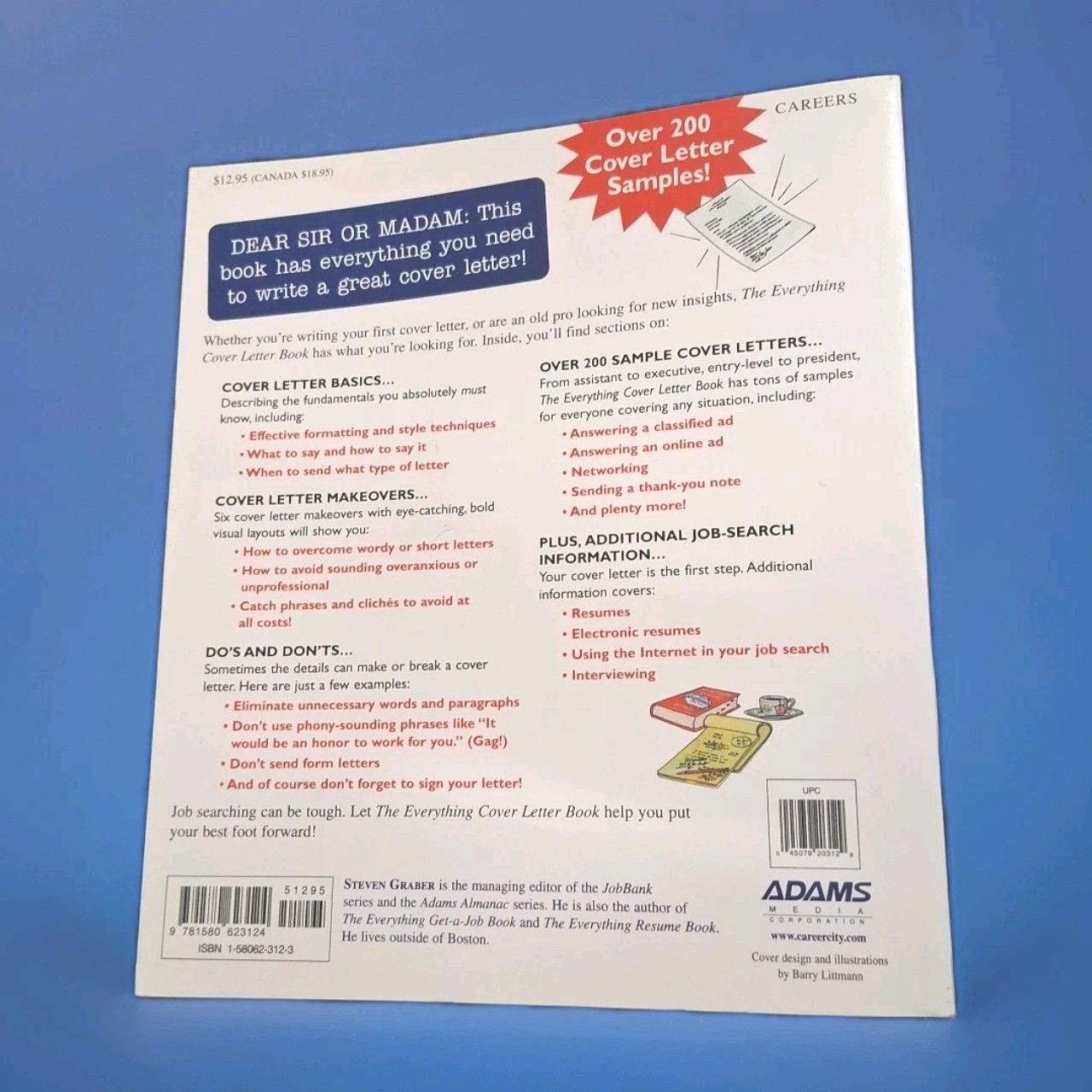 The Everything Resume Book & The Everything Cover Letter Book Steven Graber