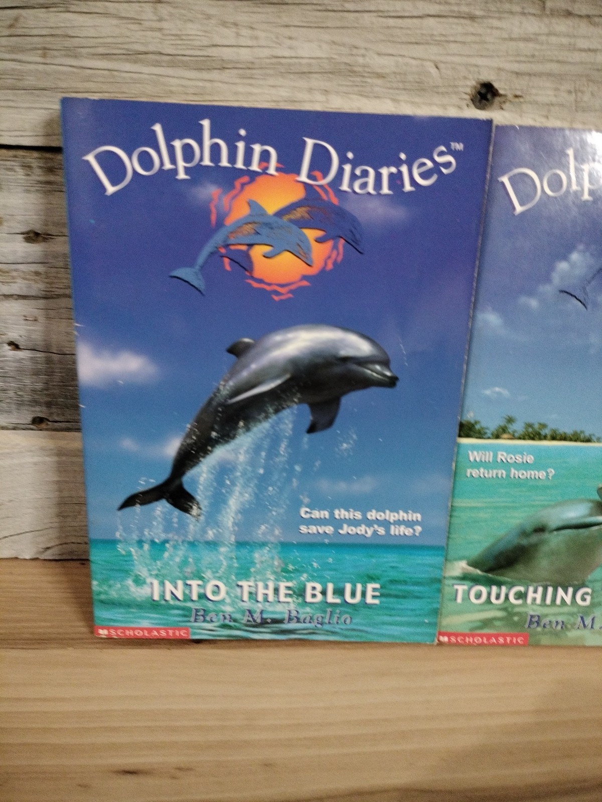 Dolphin Diaries 1-3 Ben M. Baglio Childrens Book Lot Bundle