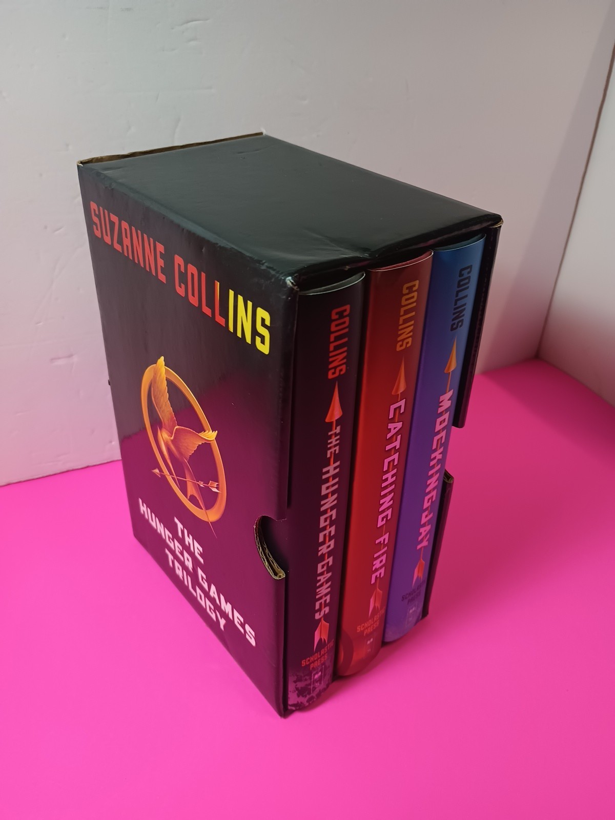 The Hunger Games Trilogy Box Set Hardcover Suzanne Collins Scholastic Press