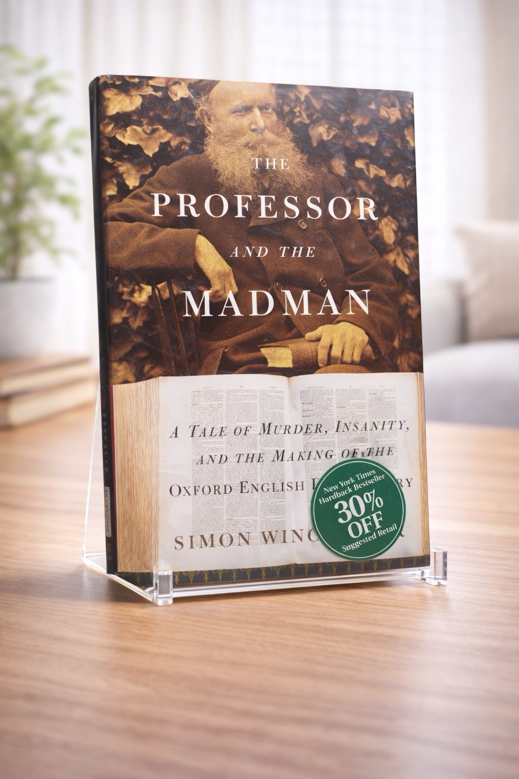 The Professor and the Madman, 1st Edition, HC Oxford English Dictionary