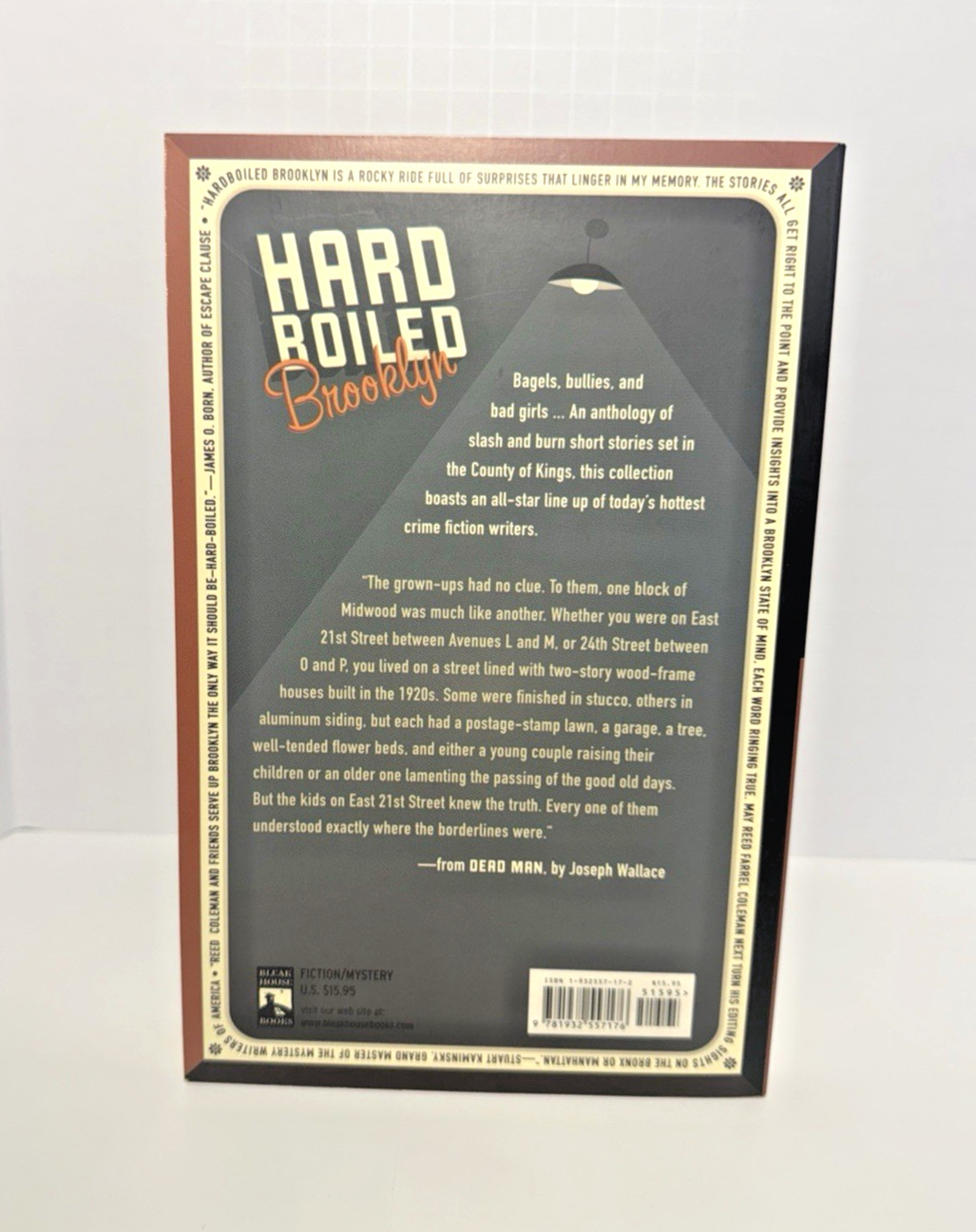 SIGNED COPY | Hardboiled Brooklyn | 2006 Crime Fiction Anthology Paperback