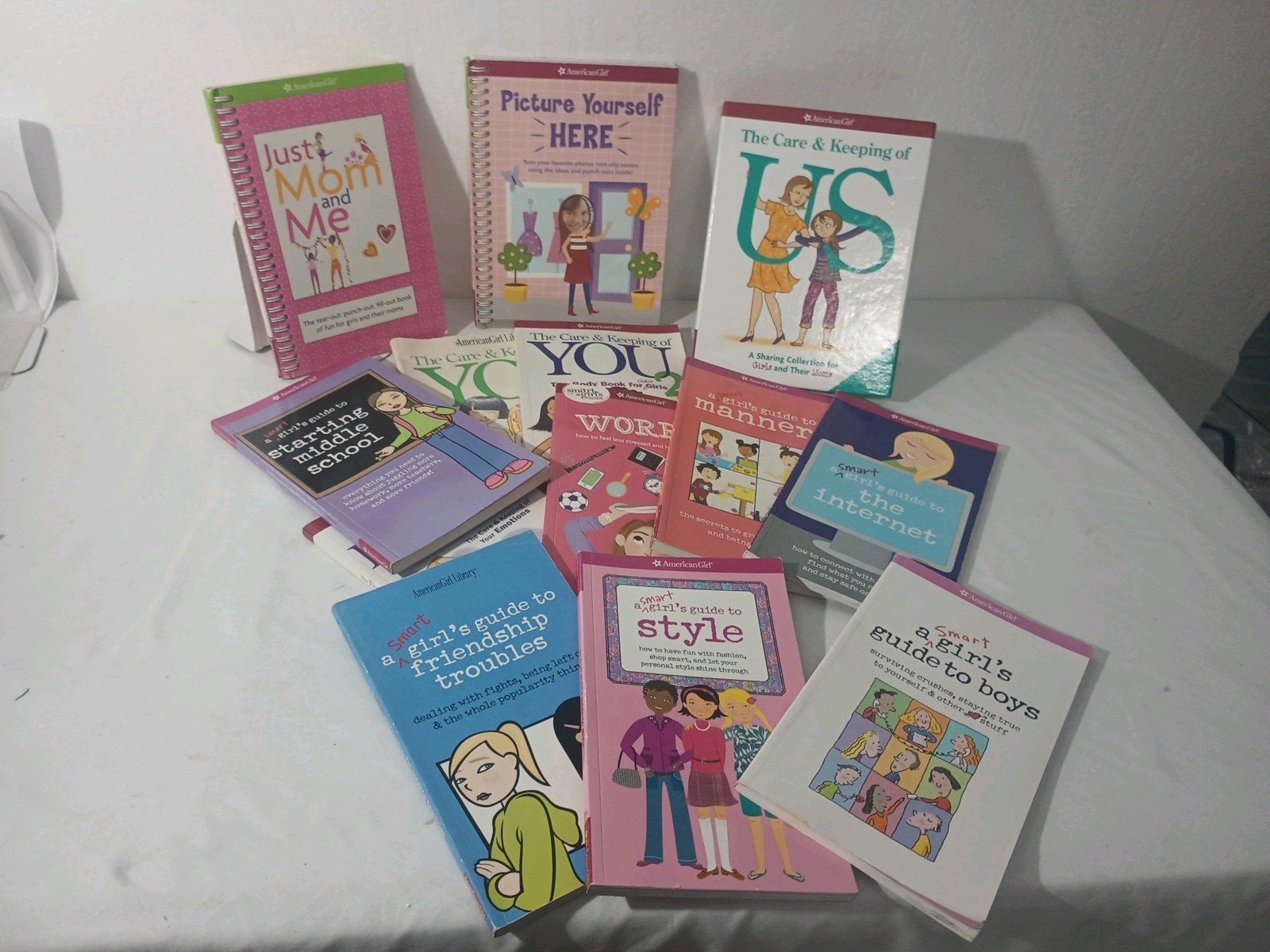 13 American Girl Smart Girl’s Guides ,Care & Keeping Self.
