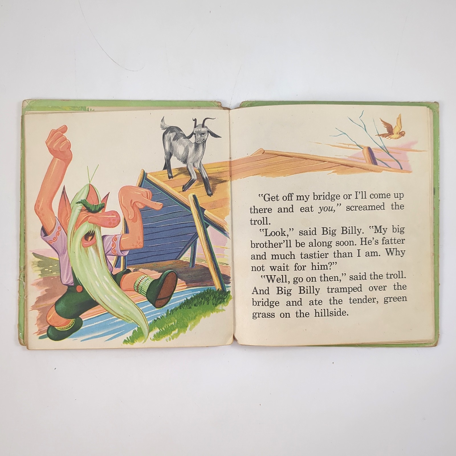 Three Billy Goats Gruff Tell A Tale Hardcover Book Lee J Ames 1954