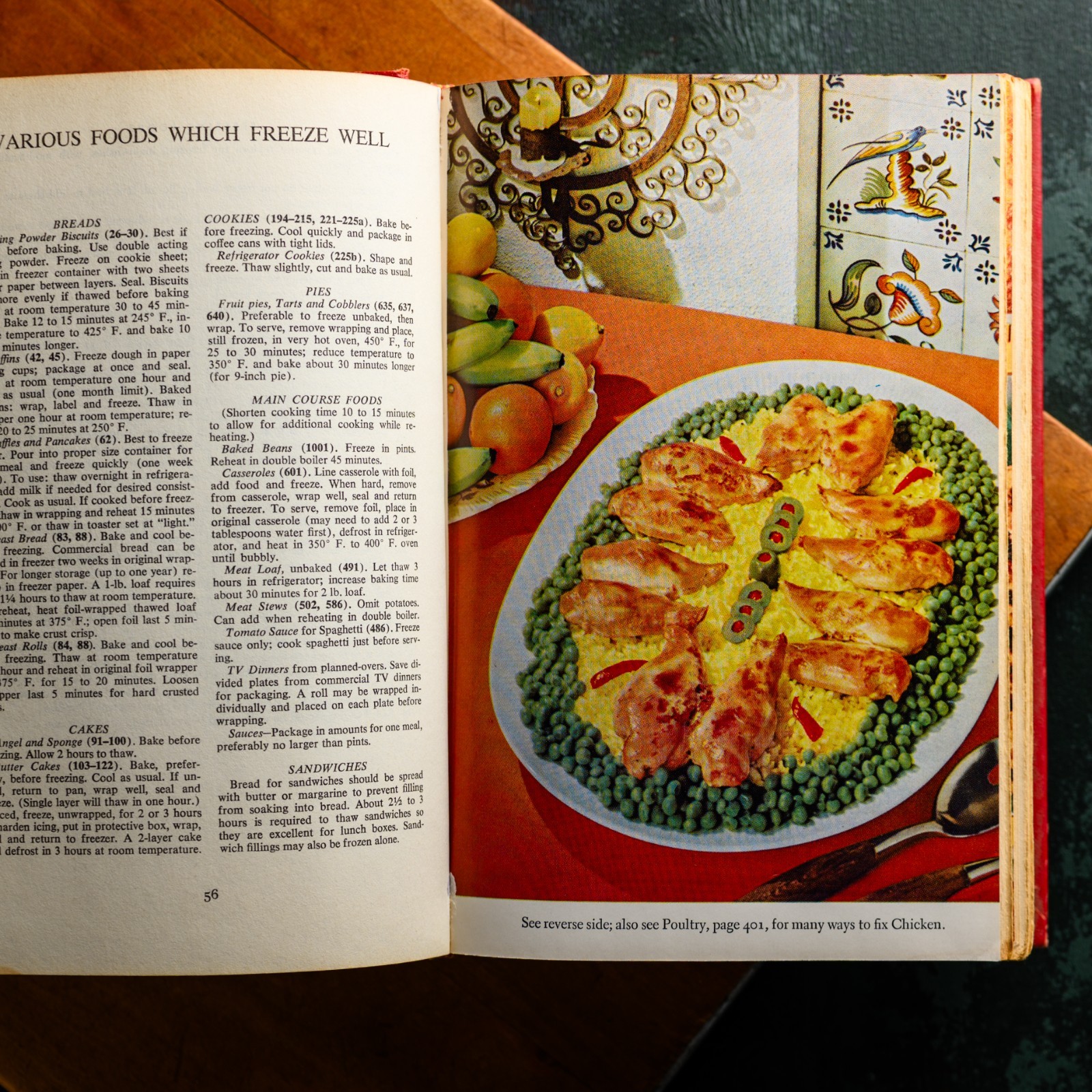 VTG 1968 The Modern Family Cook Book by Meta Given HC Mid-Century Menu Planning