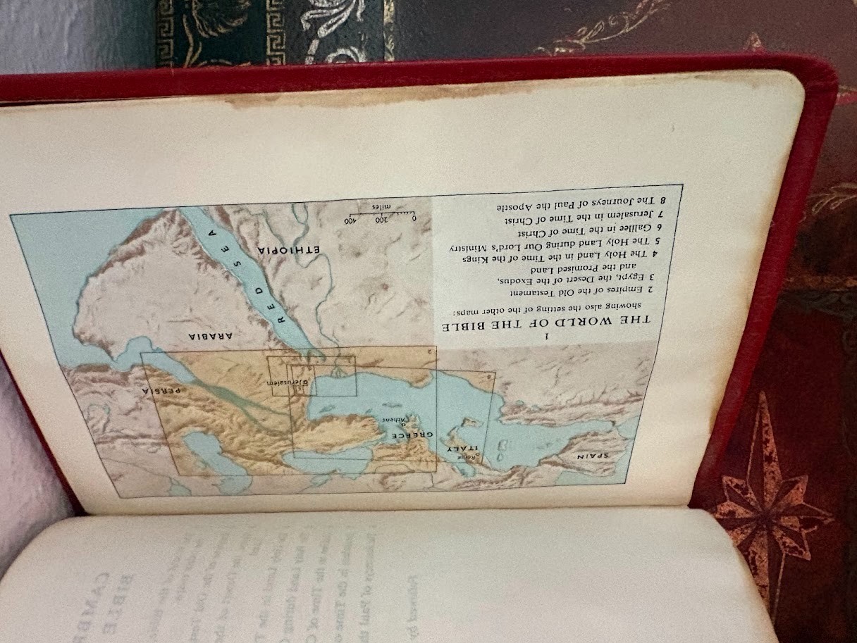 Holy Bible KJV Appointed To Be Read In Church Indian Calfskin Leather Cambridge