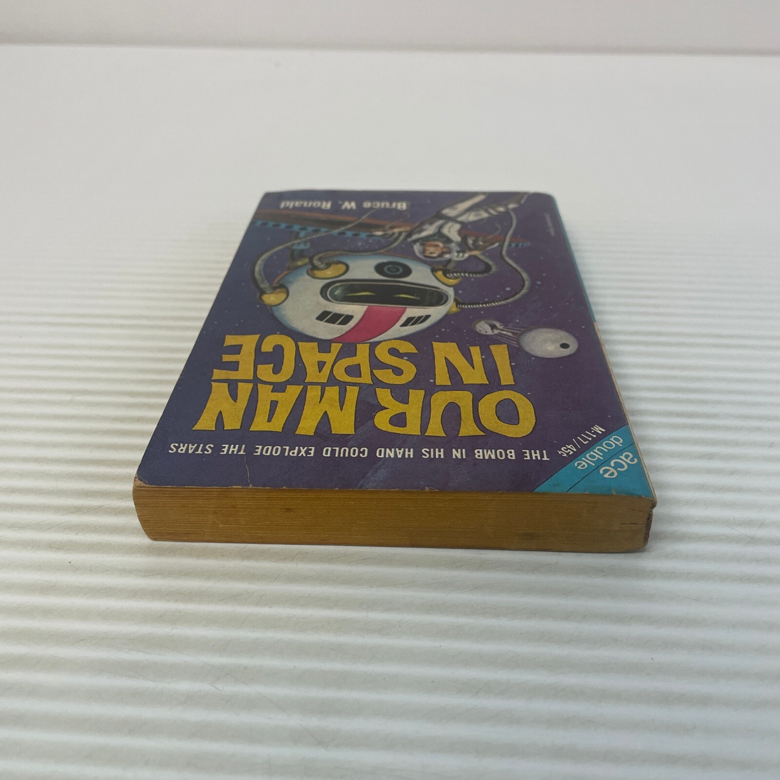 Ultimatum In 2050 A.D. Science and Our Man In Space Fiction Paperback Book 1965