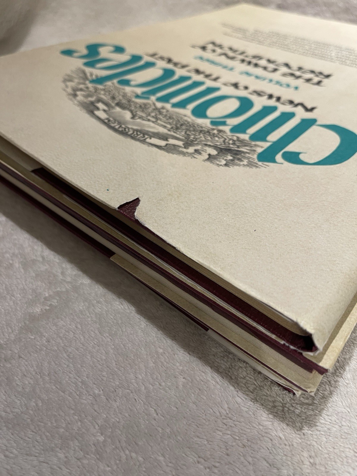 Chronicles News Of The Past Books Volumes 1-3 Newspaper Style Religious Texts