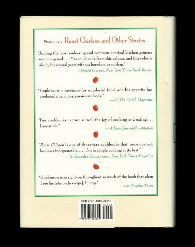 SECOND HELPINGS OF ROAST CHICKEN-A RECIPE BOOK-MEMOIR-COOKBOOK-SIMON HOPKINSON