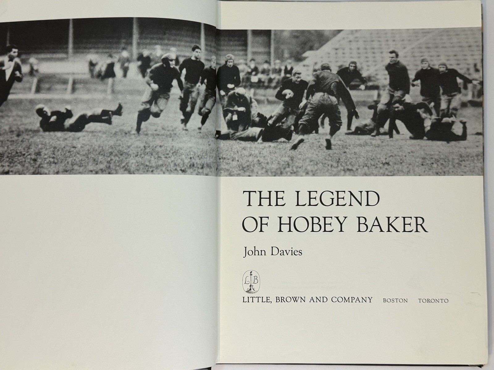 Rare Signed 1966 1st “Legend of Hobey Baker” – Princeton Alums + MLB! 🏒⚾📖