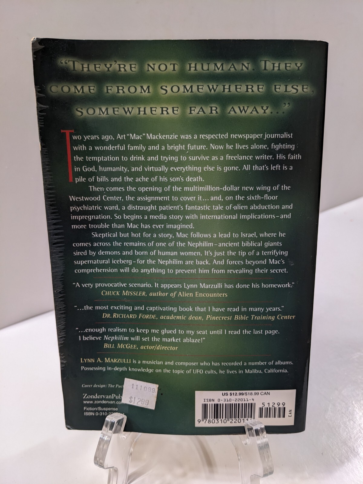 Nephilim The Truth Is Here book author L. A. Marzulli