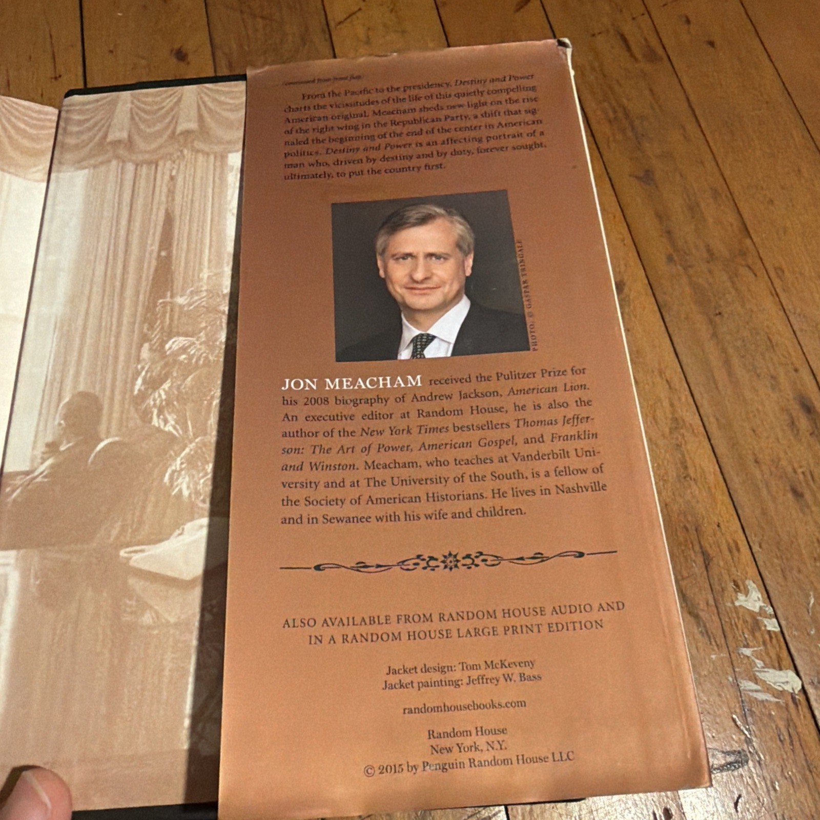 Jon Meacham DESTINY AND POWER George H.W. Bush First/First HC DJ Biography