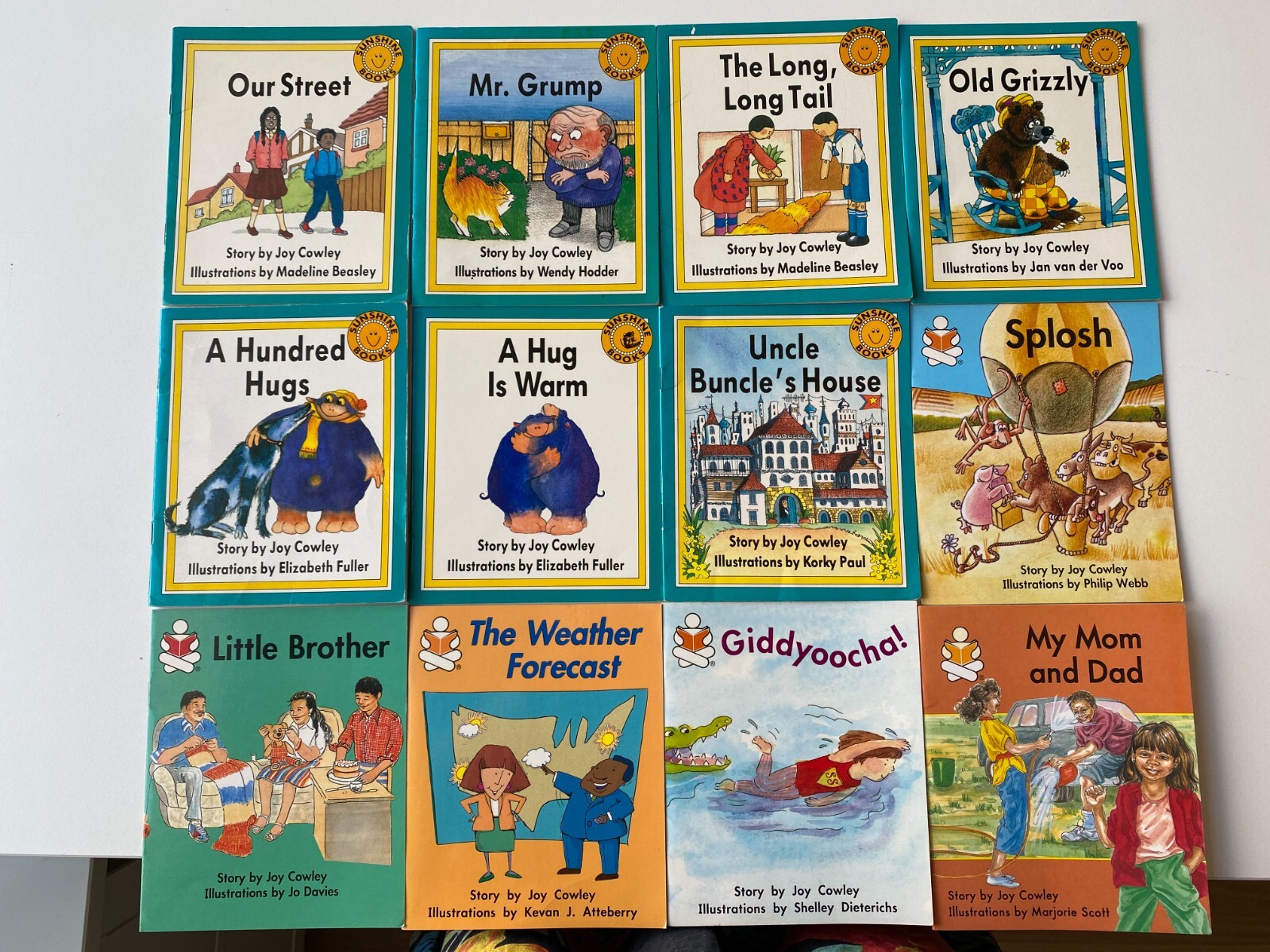 JOY COWLEY LOT 30~Story Box~Sunshine~STOP~OLD TUATARA~PUMPKIN~MOUSE~OUR STREET~