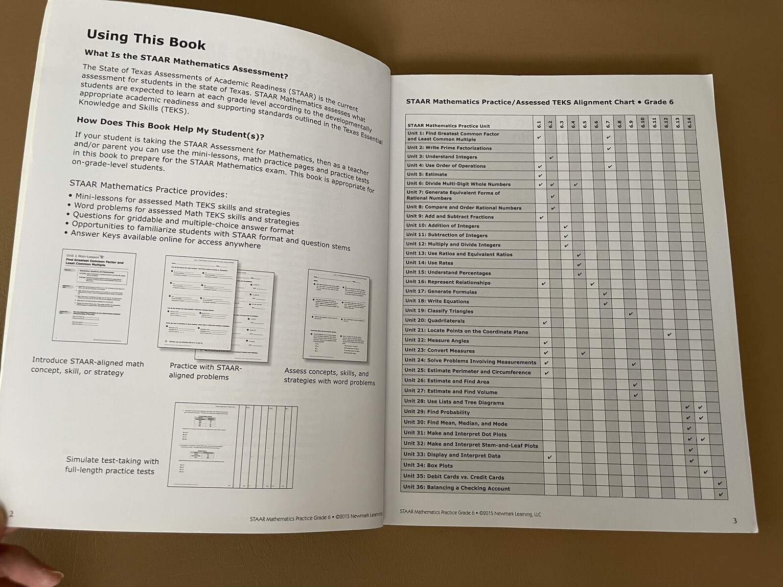 Staar Mathematics Practice Grade 6 – Newmark Learning
