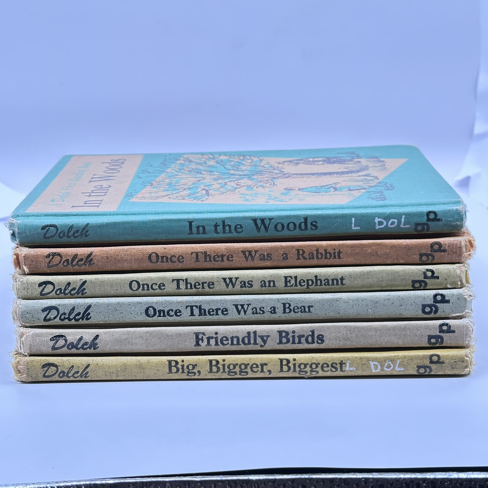 LOT OF 6 Dolch First Reading Books Garrard Publishing Company