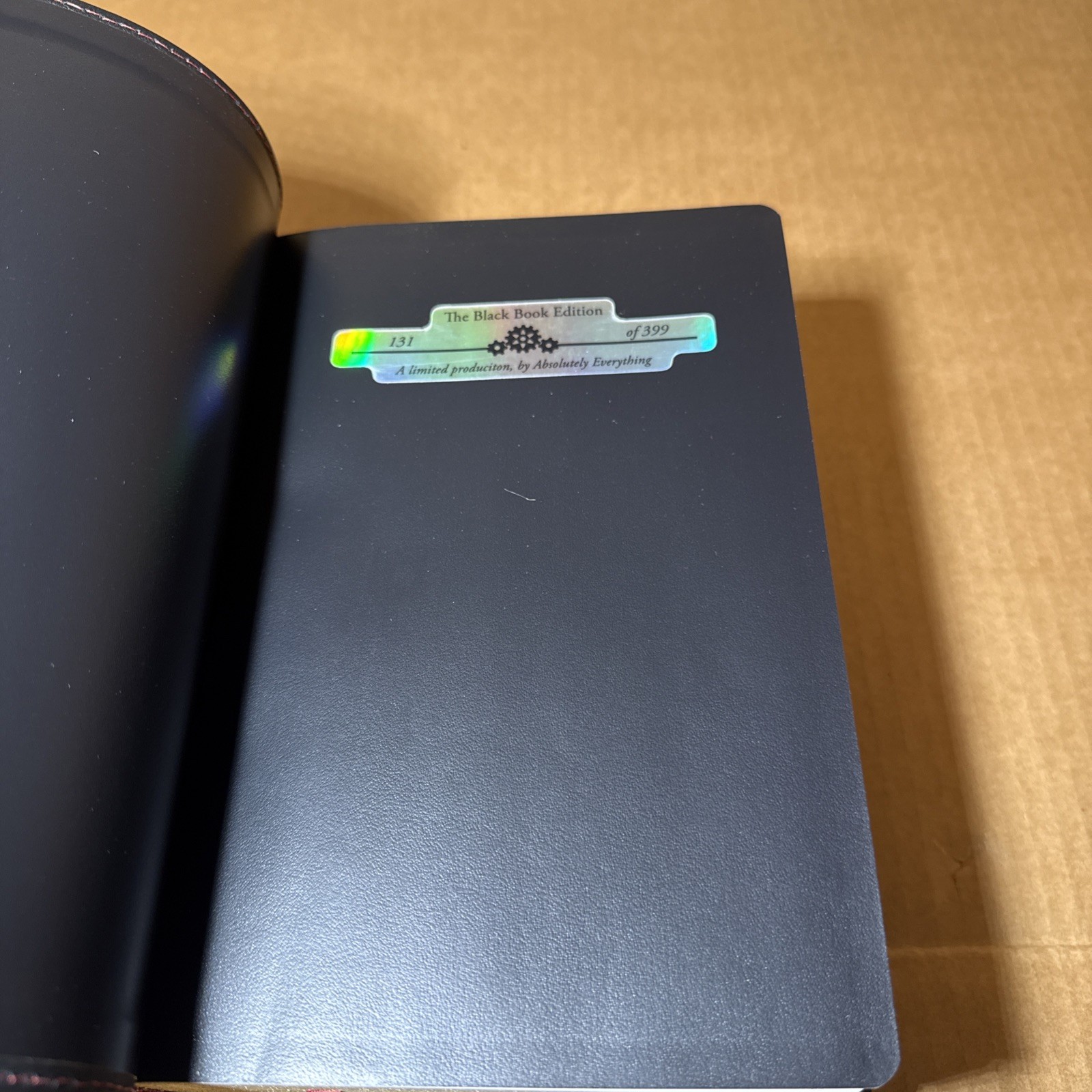 My Little Pony Fallout Equestria Black Book Edition 131 of 399 (Mint)(Rare)