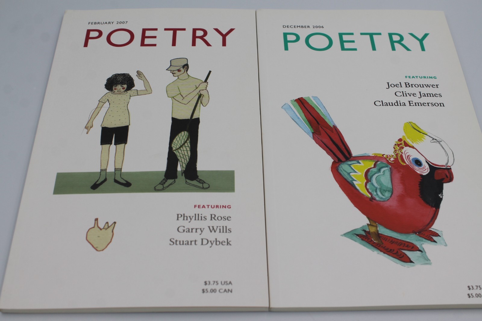 Poetry Magazine Volumes 184-203 asst issues 2004-14 QTY DISCOUNTS