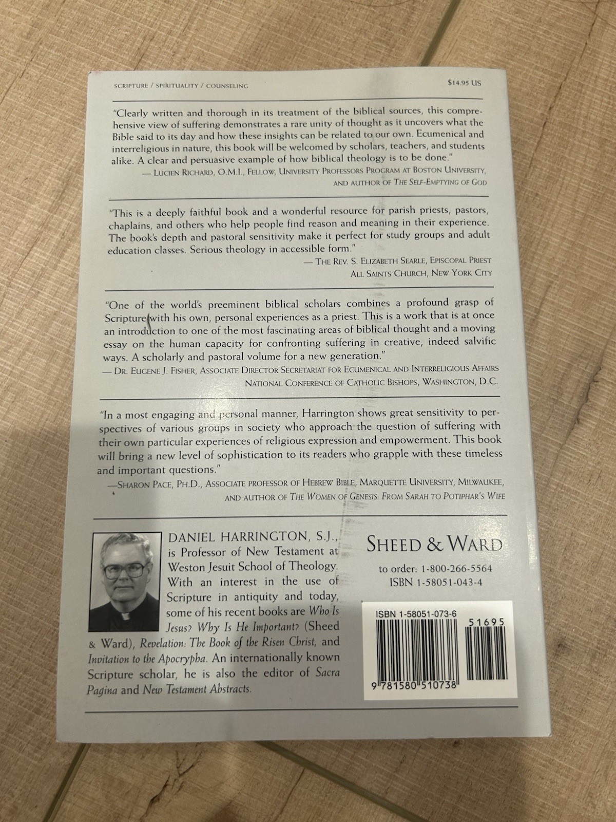 Why Do We Suffer?: A Scriptural Approach to the Human Condition by SJ