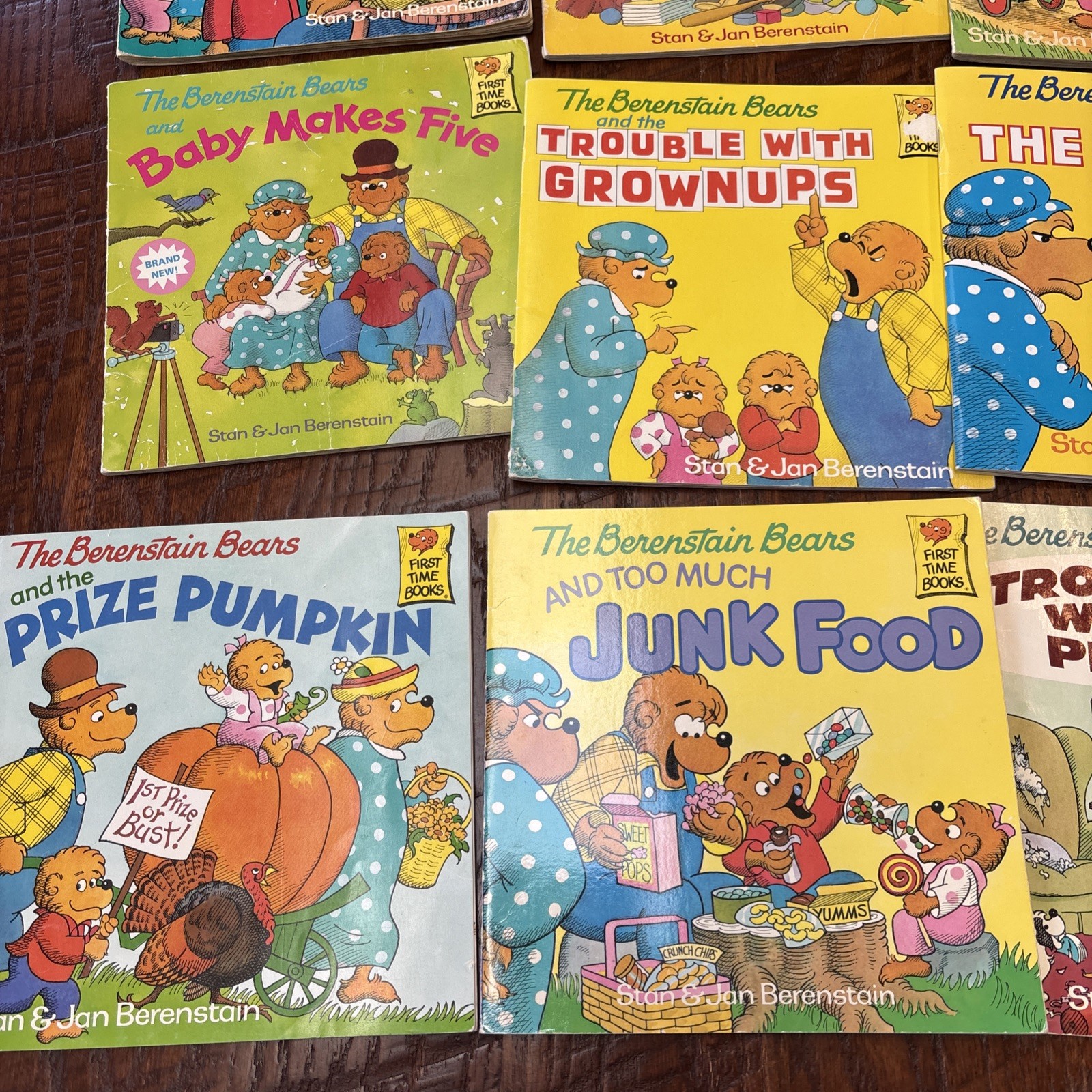 Berenstain Bears Books Children Kids Picture Stan Jan Lot of 14 paperbacks