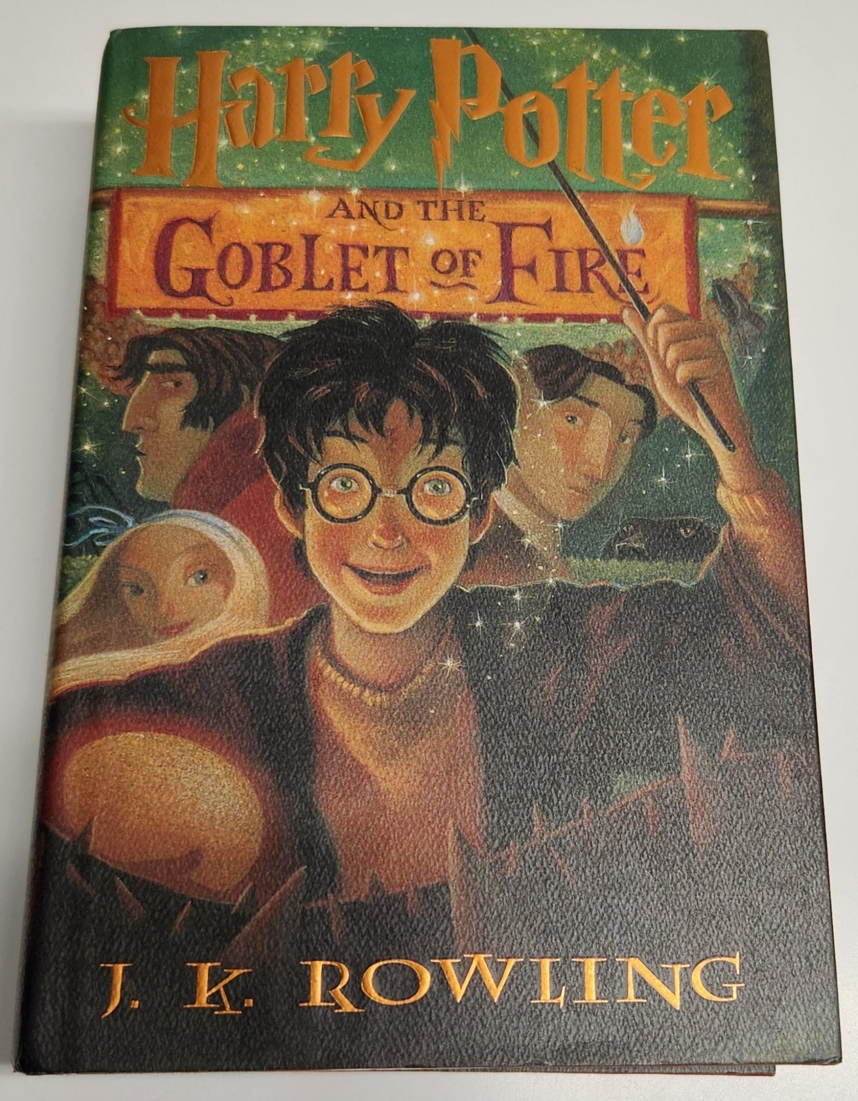 Harry Potter Hardcover Book Lot 1-6 W/ Dust Jackets Goblet Of Fire 1st Print