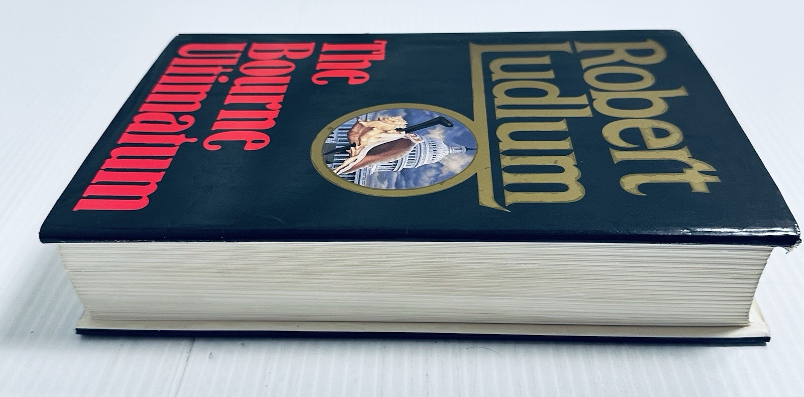 Bourne Ultimatum Robert Ludlum First Edition Thriller Spy Novel Hardcover Book