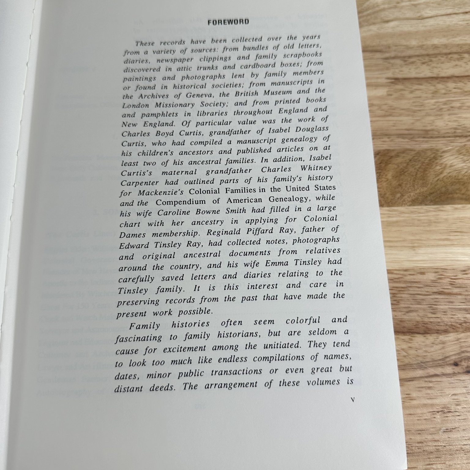Ray-Curtis Family History Vol 1 Peter Ray 1991 Genealogy Privately Printed