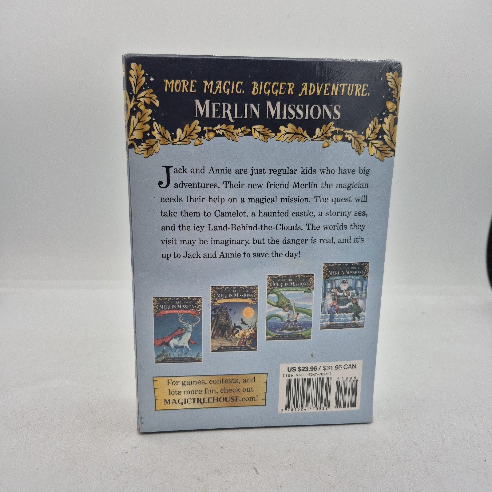 Magic Tree House Merlin Missions Books 1-4 Boxed Set – NEW