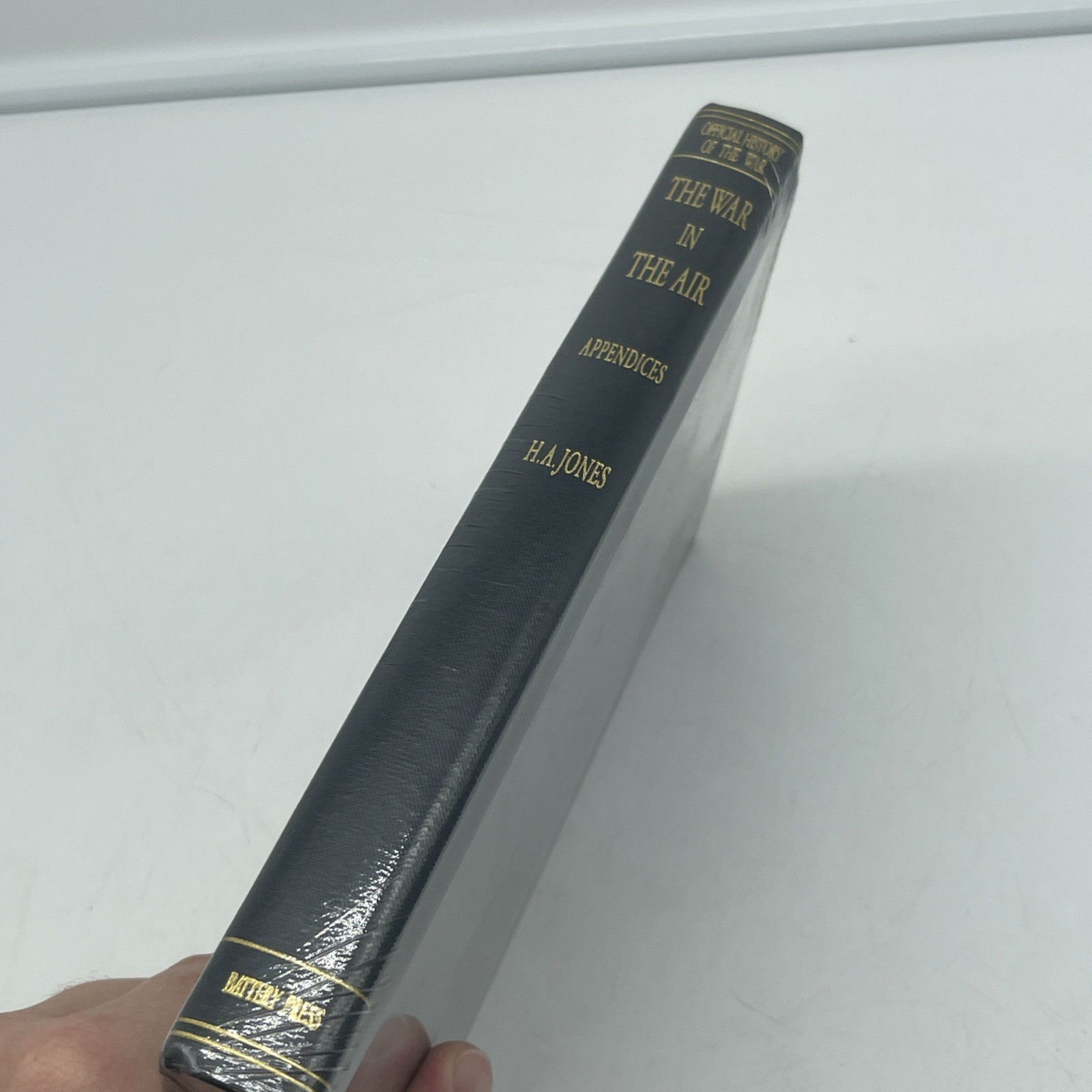 The War In The Air Appendices H.A. Jones Battery Press Hardcover Book Sealed